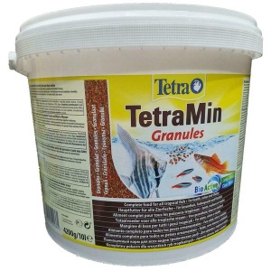 Tetra Min Granules Основной корм для всех видов рыб, гранулы 10 л/4200гр