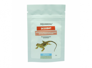 AQUAMENU Экзовит 10 гр. витаминно-минеральный комплекс для всех видов рептилий