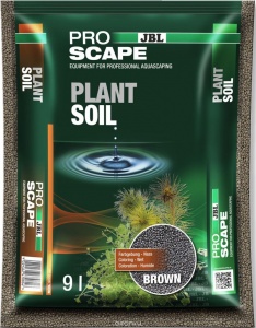 JBL ProScape PlantSoil BROWN - Питательный грунт для растительных аквариумов, коричневый, 9 л