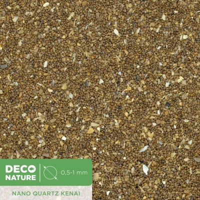 DECO NATURE NANO QUARTZ KENAI - Природный кварцевый песок фракции 0.5-1 мм, 0,6л