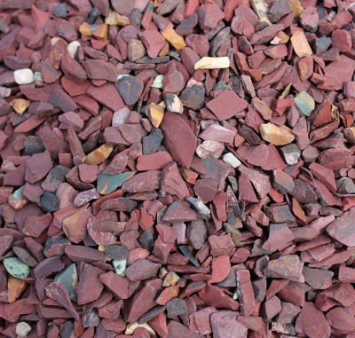 DECO NATURE COLORADO - Натуральная каменная крошка коричнево-красная 15-25 мм, 0,6л/1кг