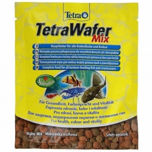 TetraWaferMix таб. пакет 15 гр  Корм для плотоядных, травоядных и ракообразных донных рыб